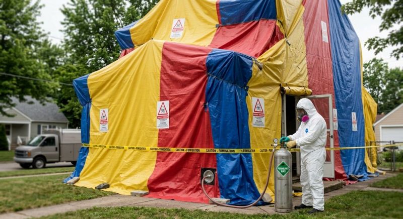 Spider Fumigation Service in Clarksville, TN
